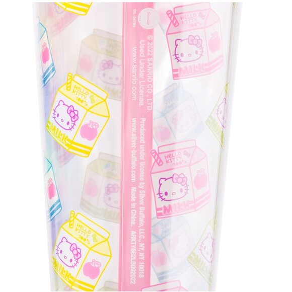 Hello Kitty Milk Carton Print Boba Tumbler - 24 oz. - Picture 6 of 8